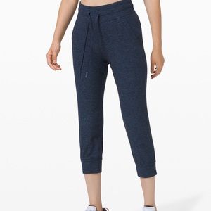 Lululemon High Rise Crop Jogger.